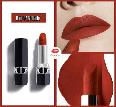 dior 846 concorde matte|Dior rouge lipstick.